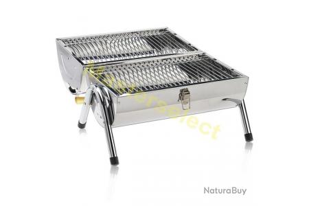 Barbecue Mobile Transportable Pour Charbon De Bois Inox Acheter barbecue inox Achat barbecue en inox au charbon de