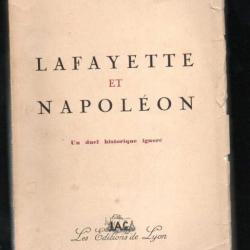 lafayette et napoléon un duel historique ignoré de paul chanson