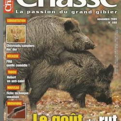 plaisirs de la chasse  novembre 2009  n 688 , chevreuils , sangliers , bécasse, browning ,