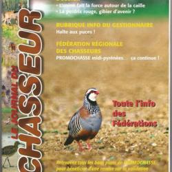 le journal du chasseur n 157 , juin 2010,  fédérations françaises , perdrix rouge ,caille