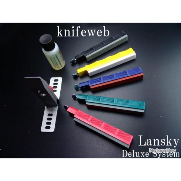 Affteurs et Pierres LKCLX - Kit d'aiguisage LANSKY DE LUXE