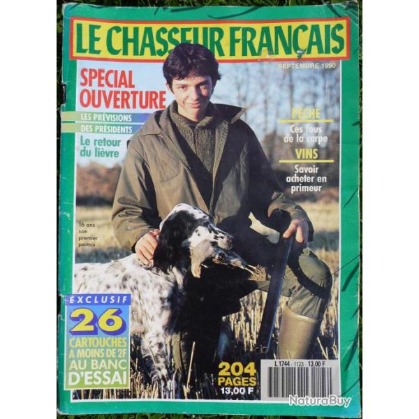 Revue le chasseur franais n1123 - septembre  1990
