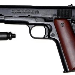 Défense avec Pistolet automatique Mod. 96 Colt 1911 bronzé ,de chez Bruni