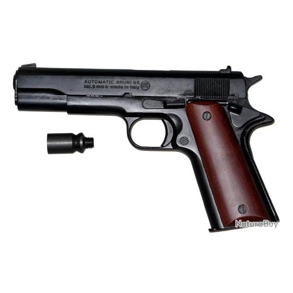 Dfense avec Pistolet automatique Mod. 96 Colt 1911 bronz ,de chez Bruni