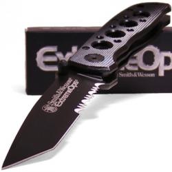 Couteau SMITH&WESSON SW5TBS - Tanto Serrated - 440C