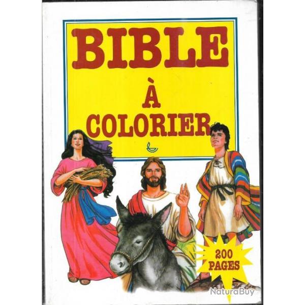 bible  colorier +  la bible l'original avec les mots d'aujourd'hui
