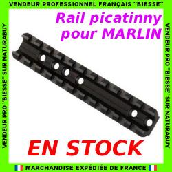 Rail de montage fixe PICATINNY 21 mm pour carabines MARLIN