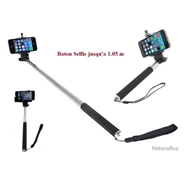 Baton de Selfie  depliable a 1.05 m