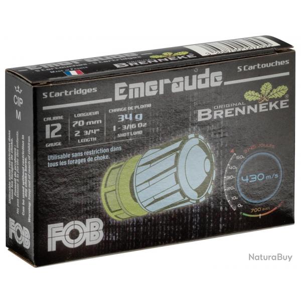 Balle De Chasse Fob Emeraude Calibre 12/70