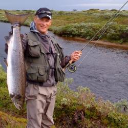 Voyage de Pêche en Norvège : Finnmark : Saumons Atlantique
