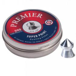 PLOMB  Crosman Premier  SUPER POINT  « POINTU »  4.5 mm  Boite de 500