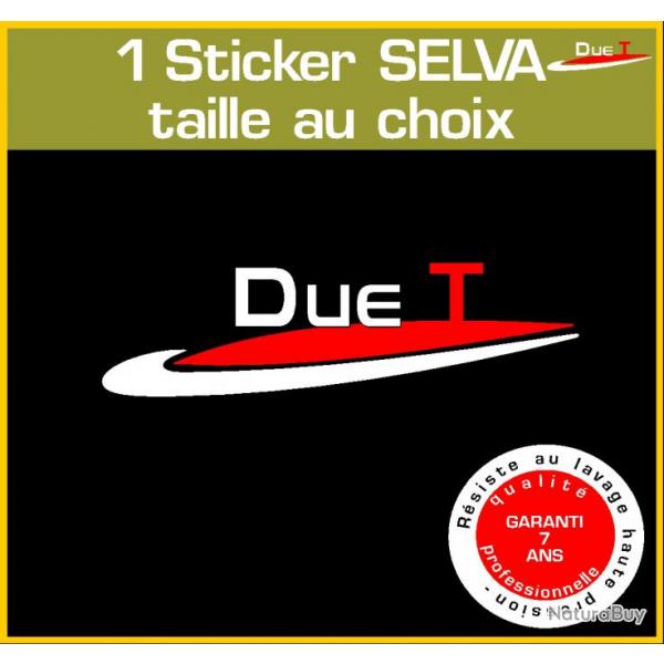 1 stickers SELVA Due T ref 4 moteur hors bord bateau pche jet ski voilier