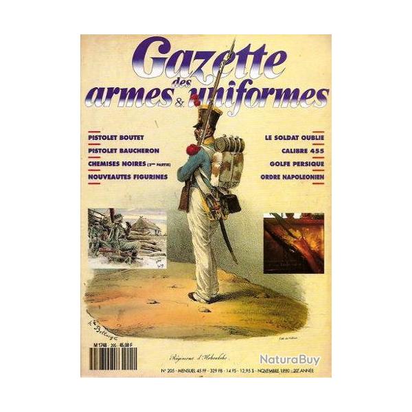 Gazette des armes & uniformes n205