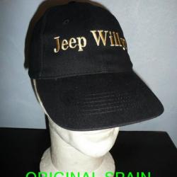 Casquette JEEP WILLYS noire ( MB MA GPA SAS 4X4 M201 WW2 OFF ROAD USA NORMANDIE