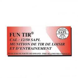 Munitions en Boite de 10 Cartouches Fun Tir Cal. 12/50 pour GC27 ou GC54