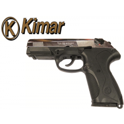 Pistolet à blanc  Mod. PK4  Nickelé Chrome Cal. 9mm