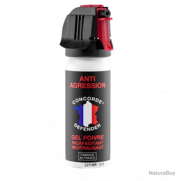 Bombe Anti-Agression GEL  RED  PEPPER  50 ml