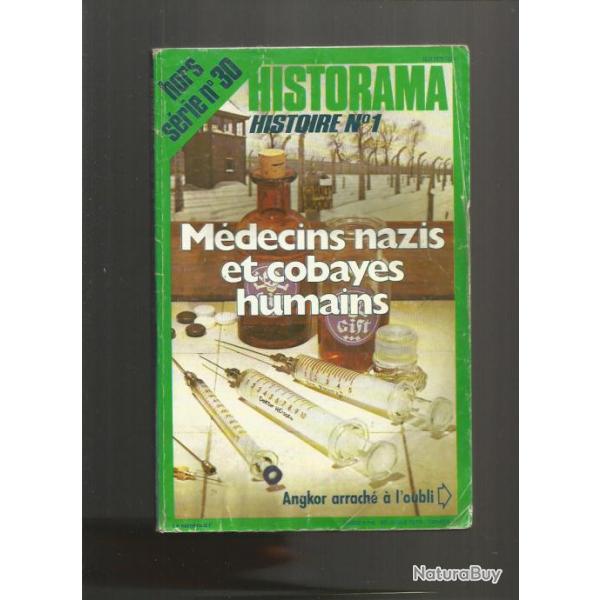 mdecins nazis et cobayes humains. historama hors-srie n 30.