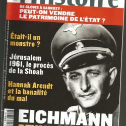 la traque d'eichmann de neal bascomb et L'histoire n 362. eichmann et shoah.  revue proche du neuf