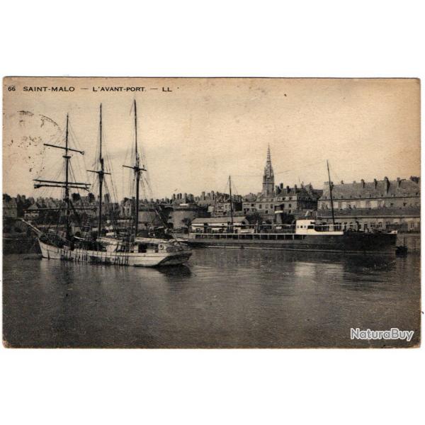 CPA - SAINT - MALO - L AVANT PORT - N1304