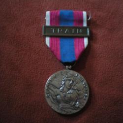 Médaille de la Defense Nationale avec Barette du train