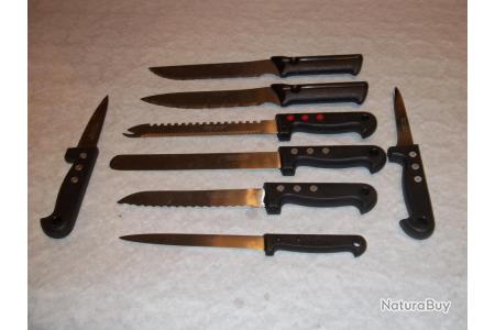 Lot de 6 couteaux à steak Pradel France ®