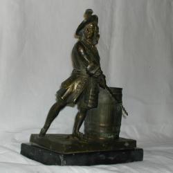 Bronze de Jean Bart (corsaire Français )