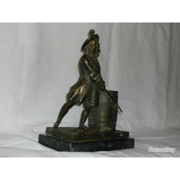 Bronze de Jean Bart (corsaire Franais )