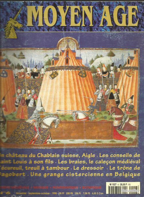Revue heimdal moyen age n 6 heraldique cuisine medievale botanique numismatique Revues historiques et militaria 1641883