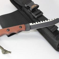 Couteau de Survie Tops Ranger Bootlegger 2 Acier Carbone 1095 Tops Knives Made In USA TPRBL02