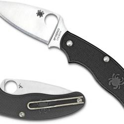 Couteau Spyderco UK Pen Knife Black Manche FRN Acier BD-1 Made In USA SC94PBK
