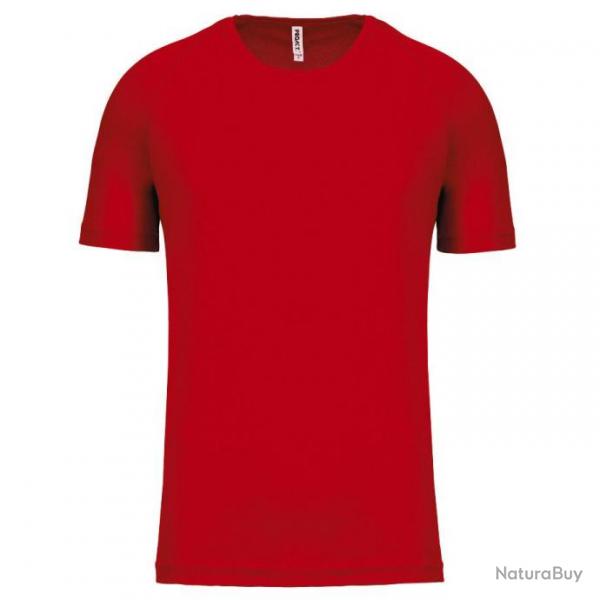 Tee shirt  sechage rapide rouge