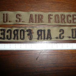 PATCH INSIGNE ORIGINAL US AIR FORCE ( POST WAR ) marron USAF airplane avion usa