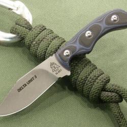 Couteau De Survie Tops Delta Unit 3 Acier Carbone 1095 Tops Knives Made In USA TPDEUT03