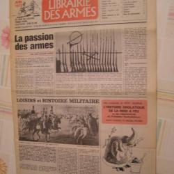 LE PETIT JOURNAL DE LA LIBRAIRIE DES ARMES  JUIN 1977