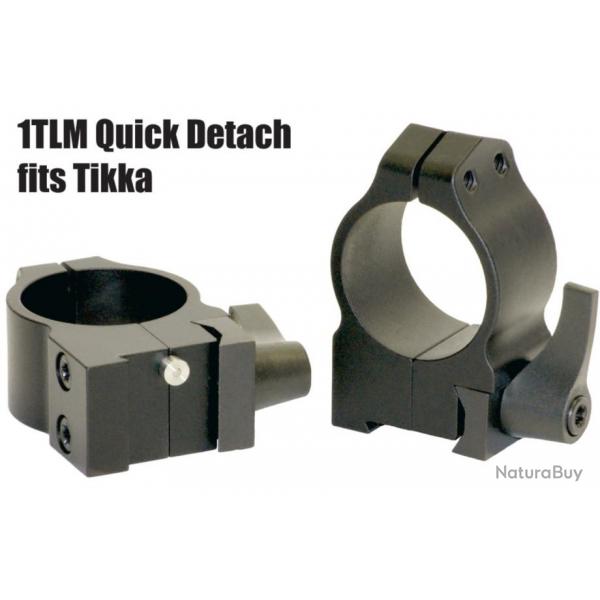 Montage Warne amovible en acier pour Tikka 30m/m.