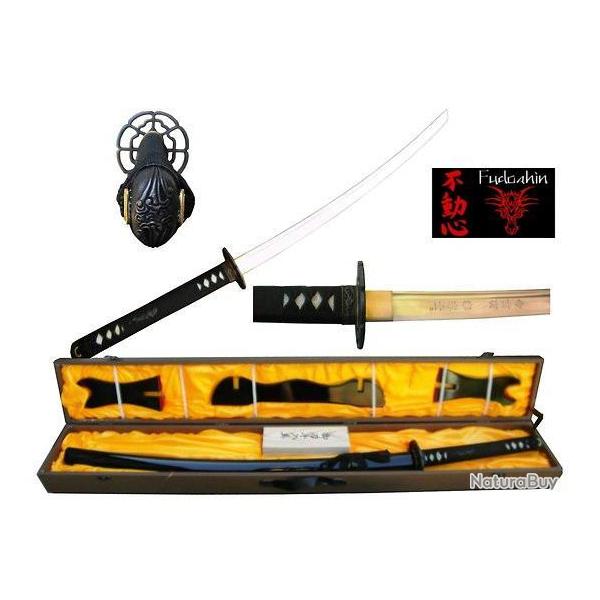 Katana  Lame MARU Dernier Samourai  Noir