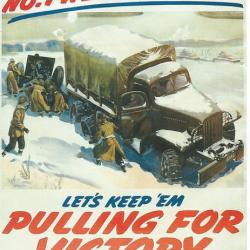 AFFICHE PROPAGANDE SOLDATS US WW2 50cm X 70cm 9,90� !!!!!!!!!