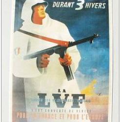 AFFICHE WW2 LVF 50cm X 70cm 9,90� !!!!!!!!!