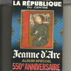 lot 2 livres , historama spécial  jeanne d'arc 550e anniversaire.+ jeanne d'arc et la mandragore