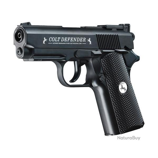 Dfence avec Pistolet  COLT  DEFENDER  / Cal 4.5  Billes Acier  et Co2