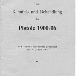 Manuel en PDF Luger 1900 06