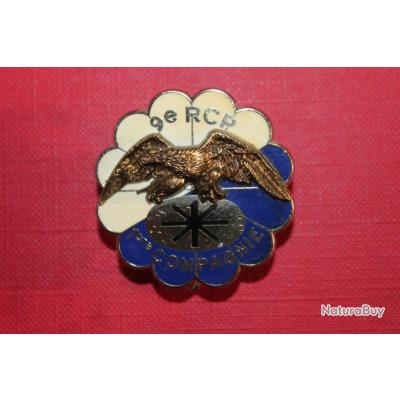 Insigne Miniature Parachutiste 1er RCP 1945 (Augis) - 26mm - Authentique - Occasion