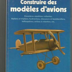 construire des modeles d'avions d'harvey weiss.