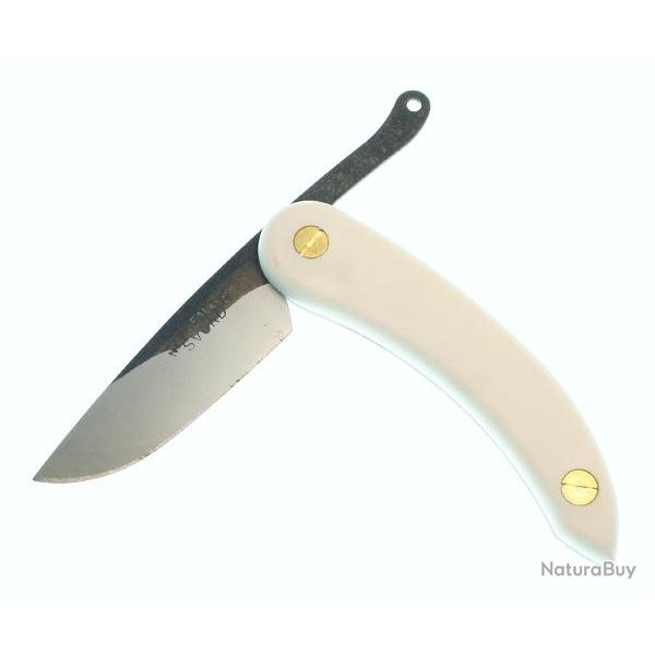 Couteau Pimontais SVORD The Peasant Knife White Lame carbone manche Abs Made in New Zealand SV140