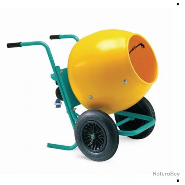 Btonnire brouette 0.3 kW cuve plastique 134 L et malaxage 100l Rollbeta Imer