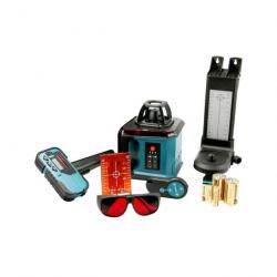 Niveau laser automatique rotatif 200 Mètres + (Récepteur, support, télécommande..) SKR200Z Makita