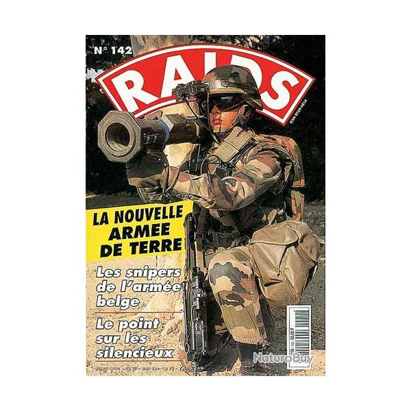 Raids 142 mars 1998 , snipers de l'arme belge, le point sur les silencieux, la nouvelle arme de