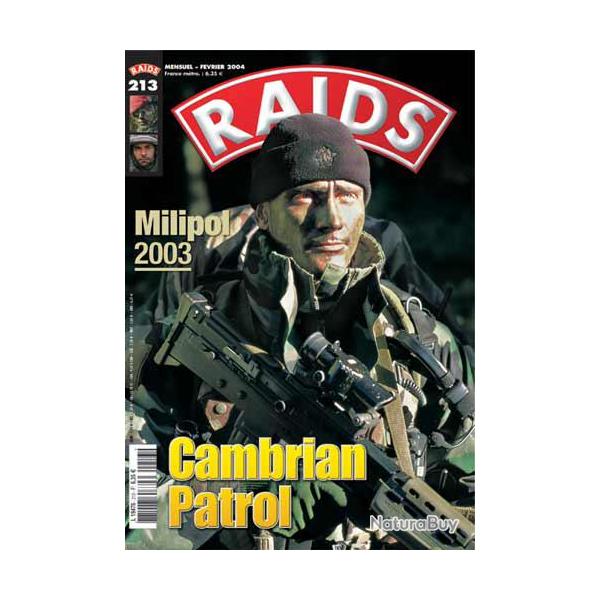 Raids 213 fvrier 2004. sig sauer sp 2002, milipol 2003 , stage para us army, division tour de ba