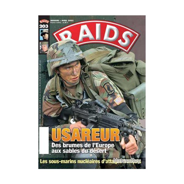 Raids 203 avril 2003. carabine beretta cx4 storm. sous-marins nuclaires franais , armes indivi